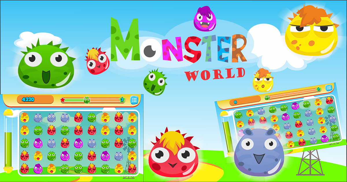 Monster world | GameArter.com