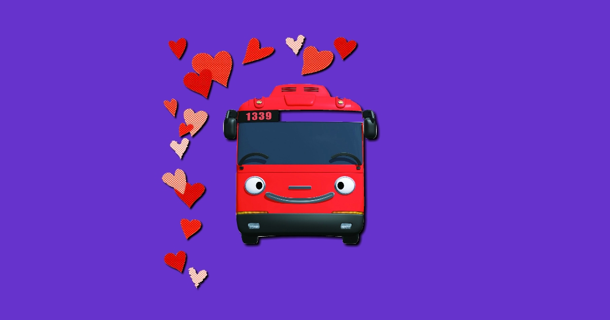 Valentines School Bus 3D Parking | GameArter.com