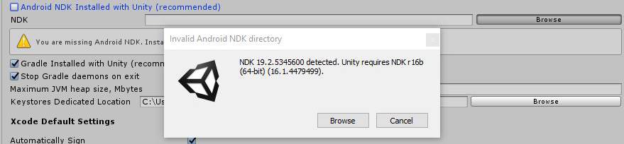unity android sdk download